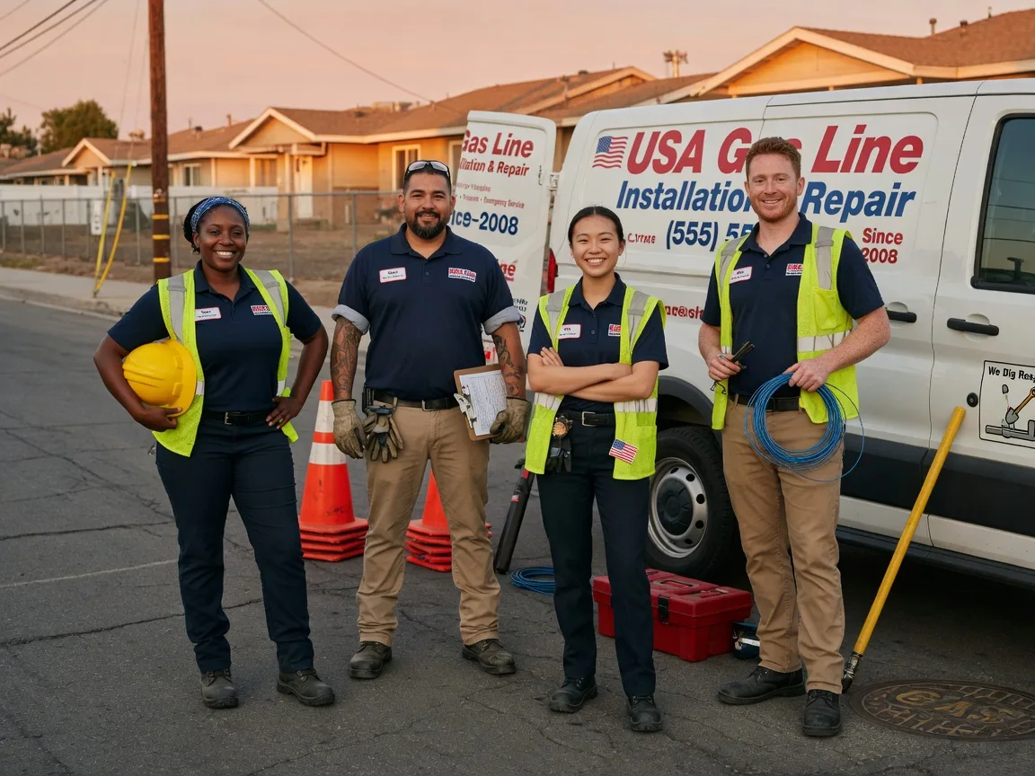 Gas Line Installation company in Bergholz, OH